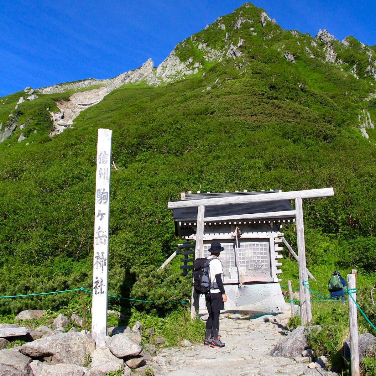 千畳敷カール　駒ヶ岳神社