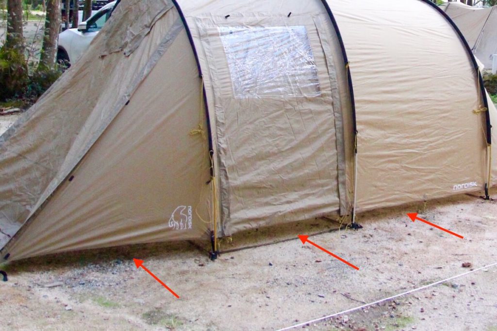 【新品本物】 ノルディスク NORDISK レイサ6 PU テント 6人用 2ルームテント ドームテント トンネル型 大型 ファミリー 家族