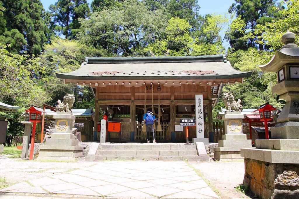金剛山 登山 葛木神社