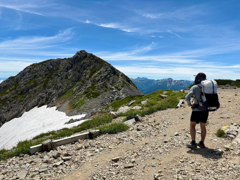 立山室堂から五色ヶ原_登山道