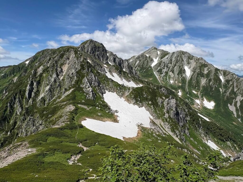 立山室堂から五色ヶ原_登山道