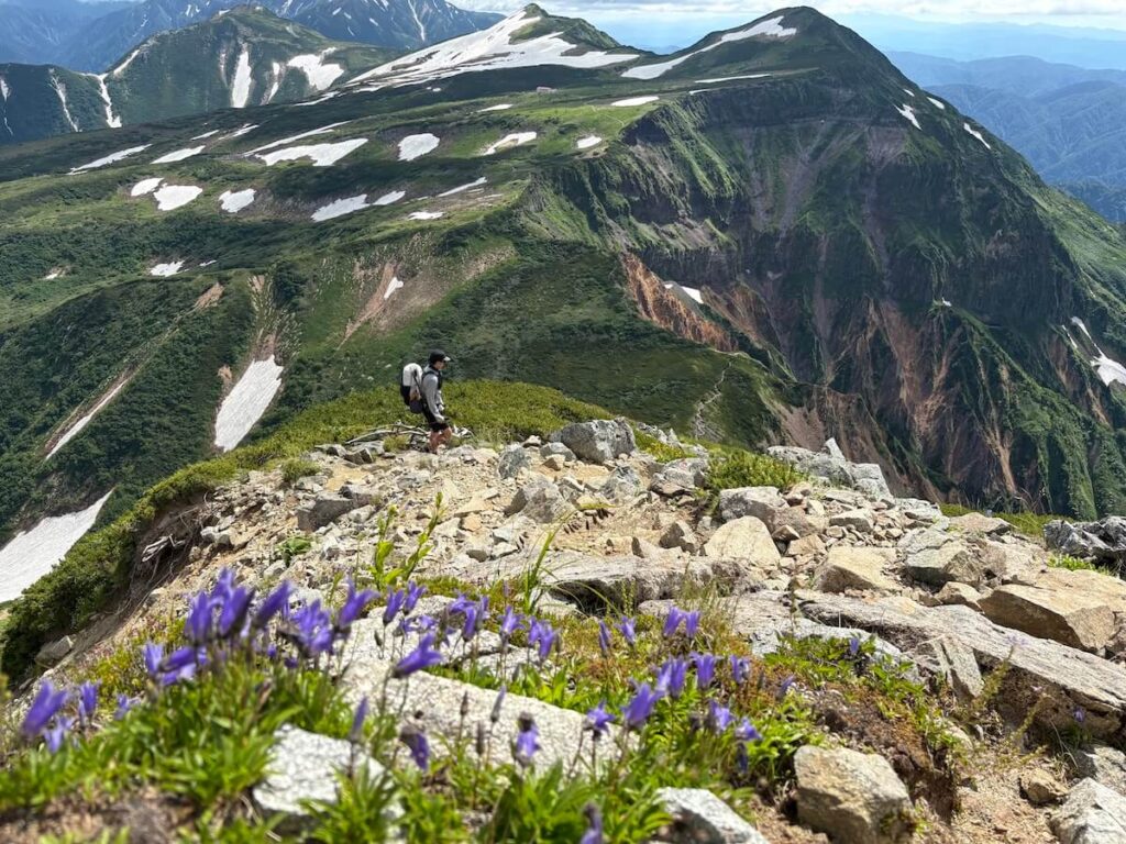 立山室堂から五色ヶ原_登山道