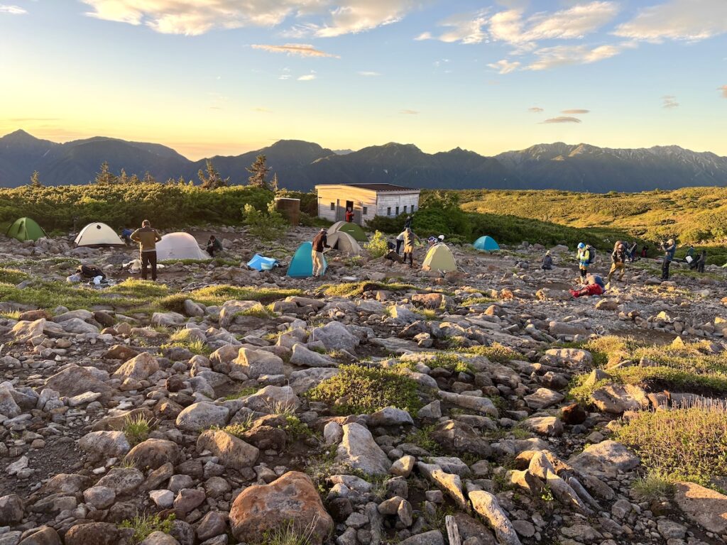 五色ヶ原キャンプ場