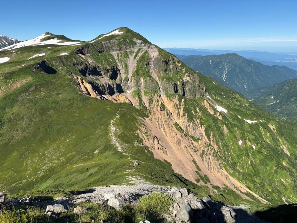 立山室堂から五色ヶ原_登山道
