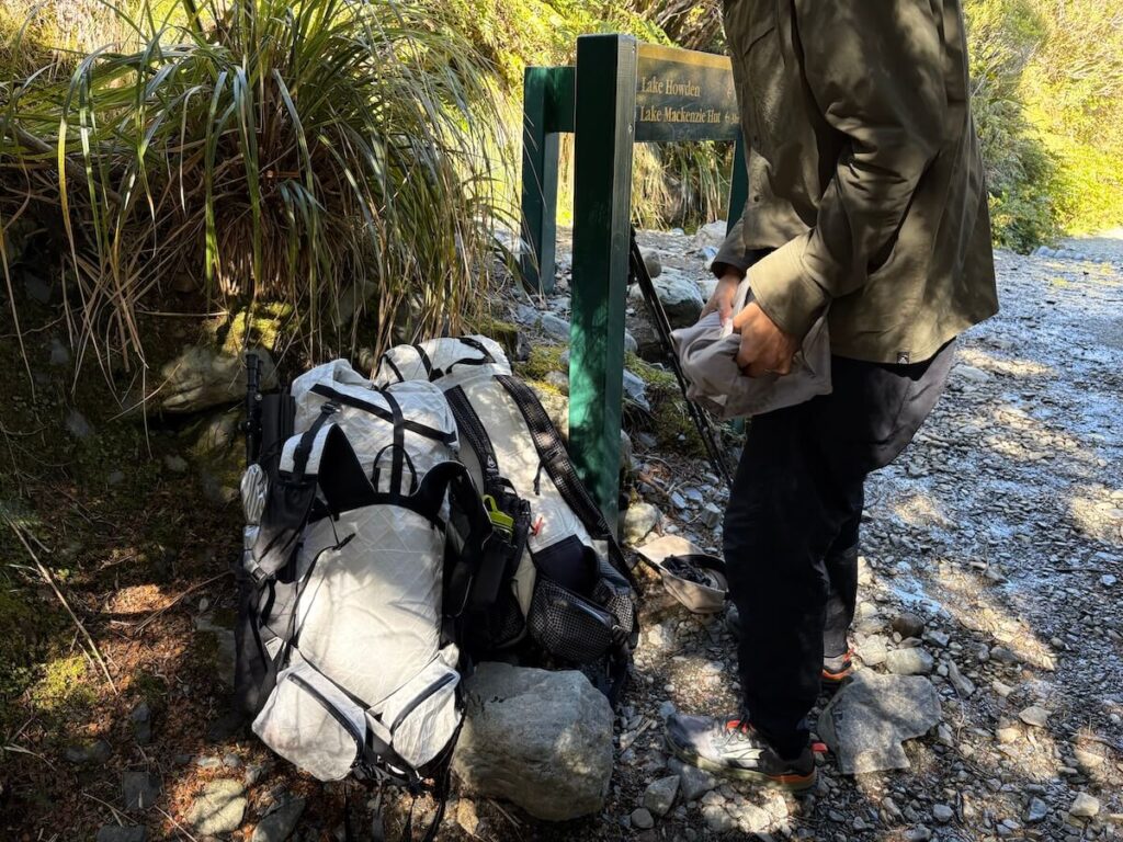 Routeburn Track_登山道7_キーサミット分岐