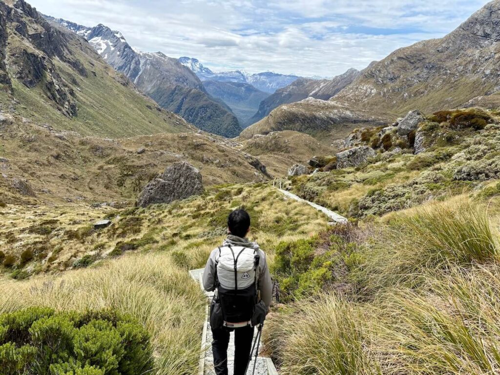 Routeburn Track_登山道