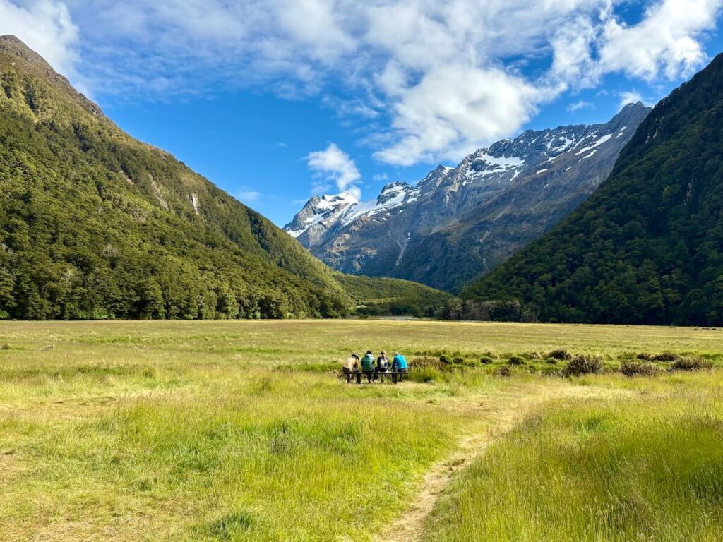 Routeburn Track_ルートバーンフラッツキャンプ場