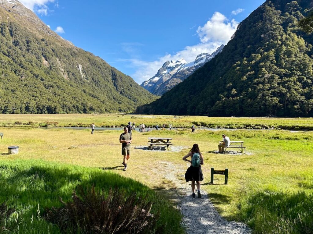 Routeburn Track_ルートバーンフラッツキャンプ場