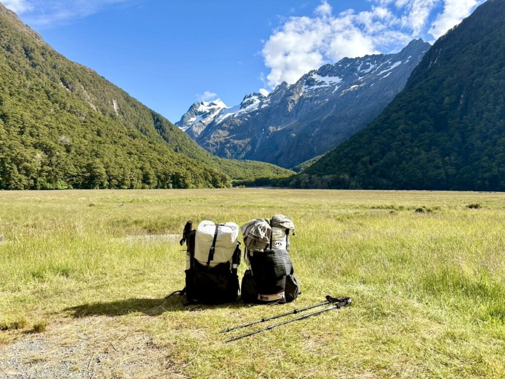 Routeburn Track_ルートバーンフラッツキャンプ場